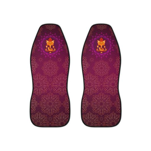Lord Ganesha Purple - Car Seat Covers