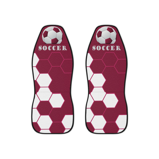Bold Geometric Football/Soccer Car Seat Covers