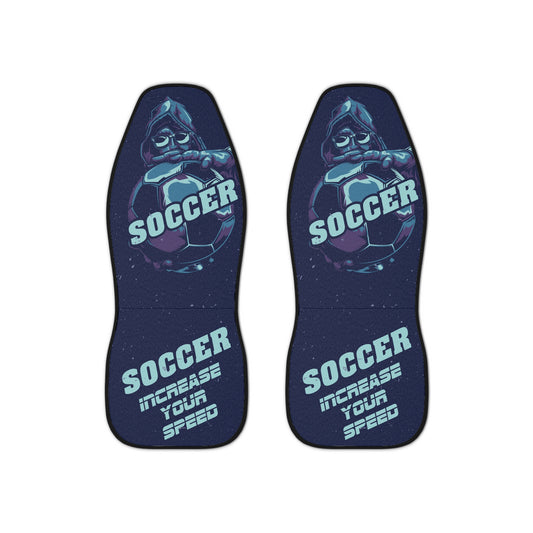 Football/Soccer "Increase Your Speed" Car Seat Covers